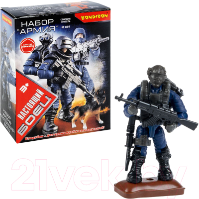 Фигурка игровая Bondibon Настоящий боец Спецназовец / ВВ6202
