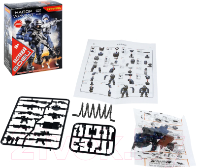 Фигурка игровая Bondibon Настоящий боец Спецназовец / ВВ6202