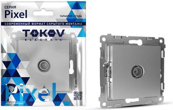 Розетка Tokov Electric Pixel TKE-PX-A1C-C03