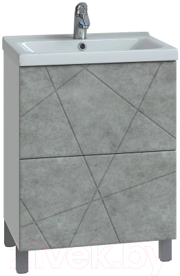 Тумба под умывальник Vigo Geometry 500-0-2 - фото