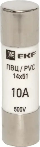 Предохранитель плавкий EKF pvc-14x51-10 - фото