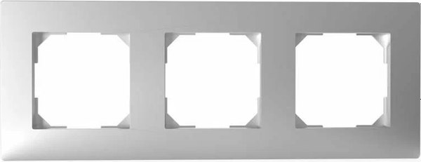 Рамка для выключателей и розеток Tokov Electric Pixel TKE-PX-RM3-C03 - фото