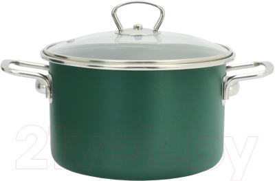 Кастрюля Эмаль Изумруд 36-RБ1612СН - фото