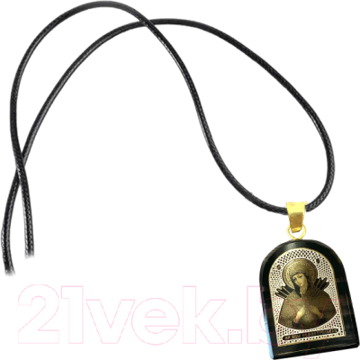 Кулон Wolves Нательная иконка Божья матерь Семистрельная 41032 - фото