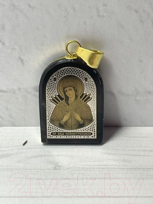 Кулон Wolves Нательная иконка Божья матерь Семистрельная 41032