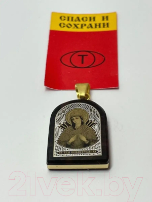 Кулон Wolves Нательная иконка Божья матерь Семистрельная 41032