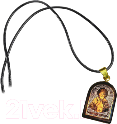 Кулон Wolves Нательная иконка Николай Чудотворец 41038 - фото