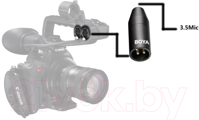 Адаптер BOYA 35C-XLR mini Jack в XLR / 1485