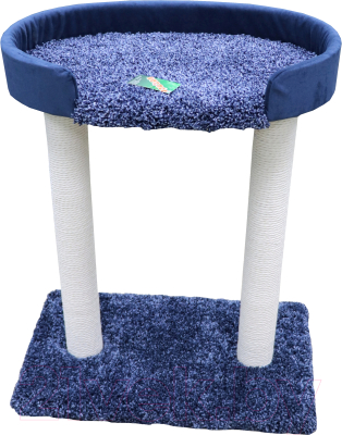 Лежанка-когтеточка Кот и Пёс Дуо К / КД75Д-К - фото