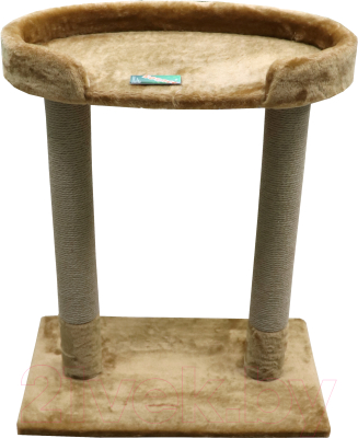 Лежанка-когтеточка Кот и Пёс Дуо / КД75Д - фото
