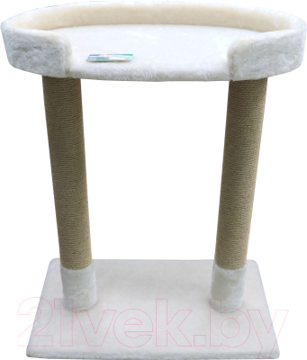 Лежанка-когтеточка Кот и Пёс Дуо / КД75Д - фото