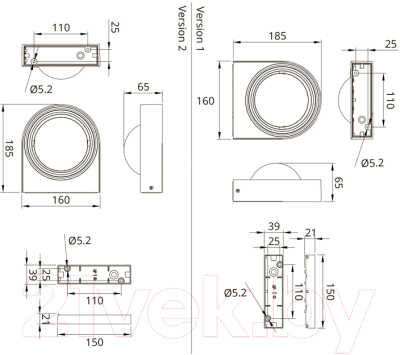 Бра уличное Arte Lamp San Francisco A1831AL-1BK