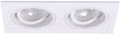 Точечный светильник Arte Lamp Tarf A2178PL-2WH