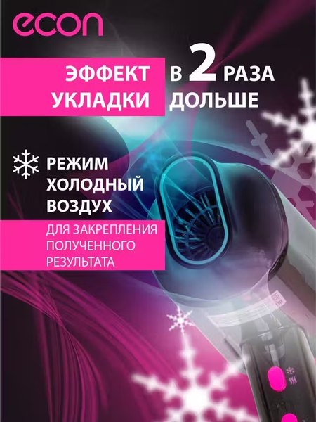 Фен Econ ECO-BH204D