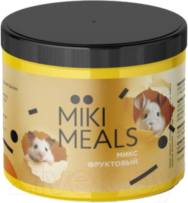 Лакомство для грызунов Mikimeals Фруктовый микс - фото