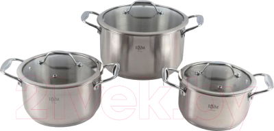 Набор кастрюль ЦУМ 1947 MSF-8221-6PCS -BY - фото