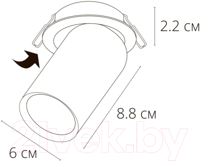 Спот Arte Lamp Situla A3731PL-1BK