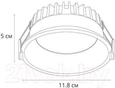 Точечный светильник Arte Lamp Frame A7994PL-1WH