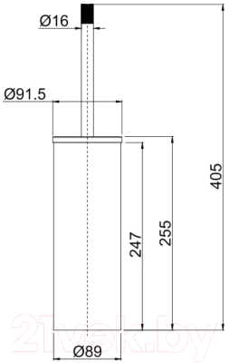 Ершик для унитаза Allen Brau Priority 6.31A09-31 / 313606