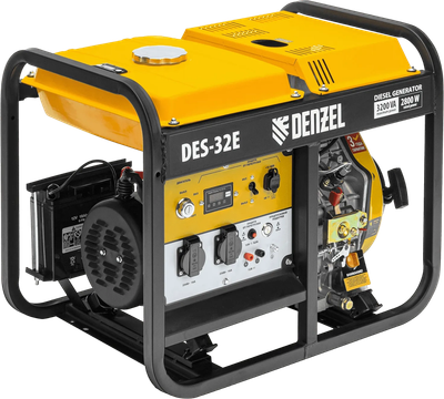 Дизельный генератор Denzel DES-32E (94412) - фото