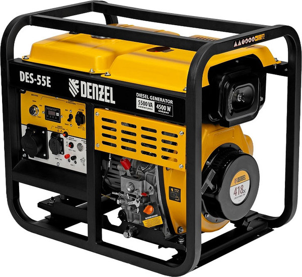 Дизельный генератор Denzel DES-55E (94414)