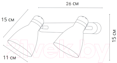 Спот Arte Lamp Fafnir A5047PL-2BK