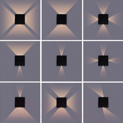 Бра уличное Arte Lamp Algol A1445AL-4BK