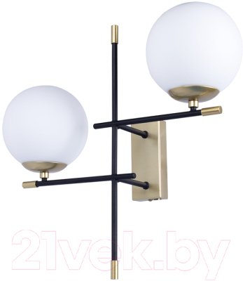 Бра Arte Lamp Arkab A2225AP-2BK - фото