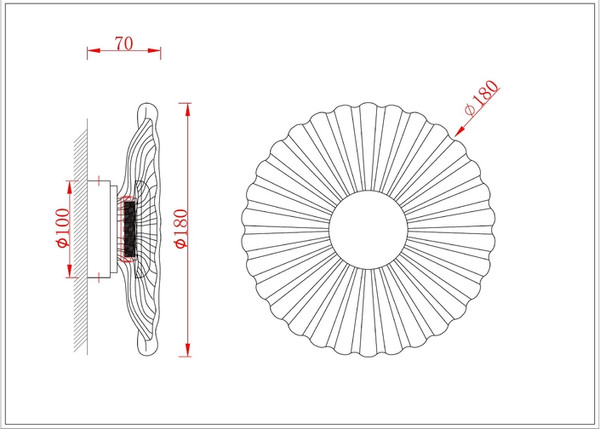 Бра Arte Lamp Cherish A2097AP-12GO