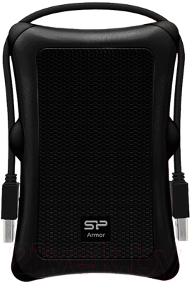 Внешний жесткий диск Silicon Power Armor A30 Black 2TB (SP020TBPHDA30S3A) - фото