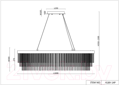 Люстра FAVOURITE 4189-14P