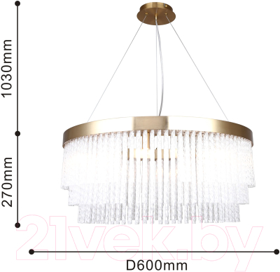 Люстра FAVOURITE 4189-8P