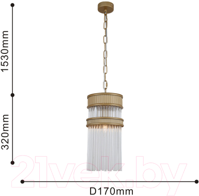 Потолочный светильник FAVOURITE 4200-1P