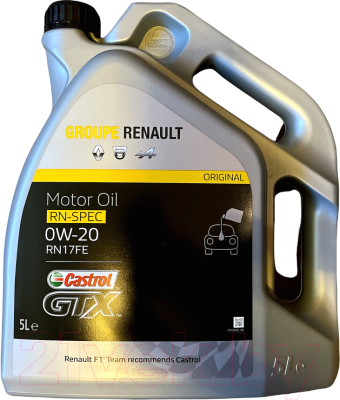 Моторное масло Castrol Renault GTX 0W20 RN17 FE / 7711943674 - фото