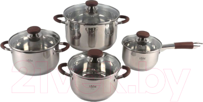 Набор кастрюль ЦУМ 1947 MSF-3897-8PCS-BY - фото