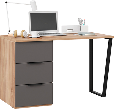 Письменный стол ТриЯ Порто СМ-393.15.011 с тумбой - фото