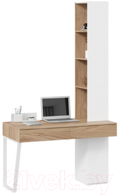 Письменный стол ТриЯ Порто СМ-393.15.012 со шкафом - фото