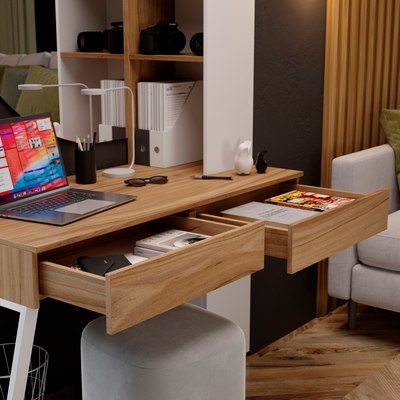 Письменный стол ТриЯ Порто СМ-393.15.012 со шкафом