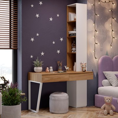 Письменный стол ТриЯ Порто СМ-393.15.012 со шкафом