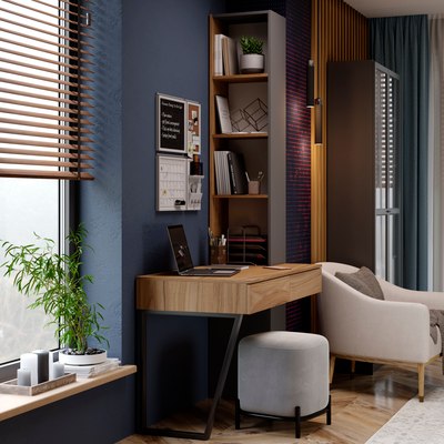 Письменный стол ТриЯ Порто СМ-393.15.012 со шкафом