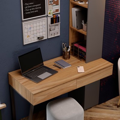 Письменный стол ТриЯ Порто СМ-393.15.012 со шкафом