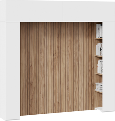 Шкаф навесной ТриЯ Порто СМ-393.21.022-23 - фото