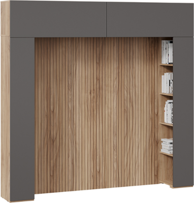 Шкаф навесной ТриЯ Порто СМ-393.21.022-23 - фото