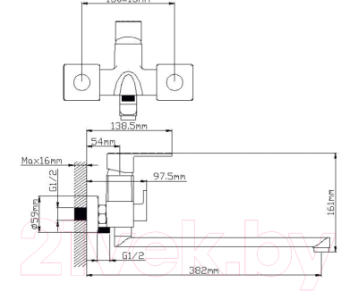Смеситель Wisent WP22226