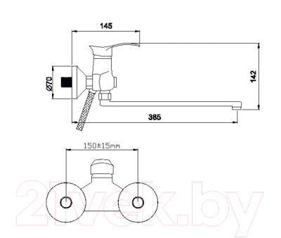 Смеситель Wisent WP23001