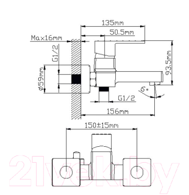 Смеситель Wisent WP30226