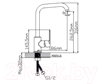 Смеситель Wisent WP40118