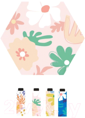 Зонт складной Miniso Flowers Series 4870