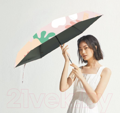 Зонт складной Miniso Flowers Series 4870