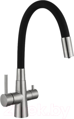 Смеситель Gross Aqua Neosteel GA3133611SSB - фото